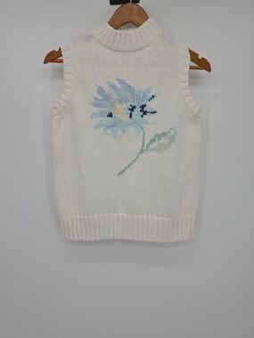 Russ Cream Knit Sweater Top